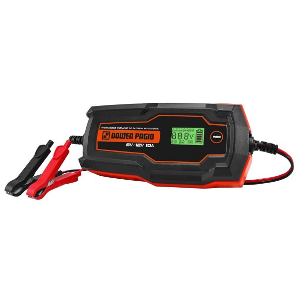 Mantenedor Cargador De Baterías Inteligente 6V/12V - 10 Amperes