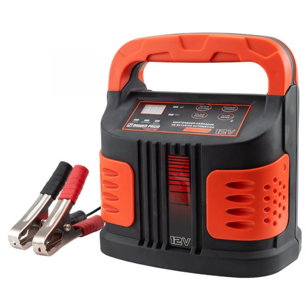 Mantenedor - Cargador de Baterias Automatico 12 V - 12 A