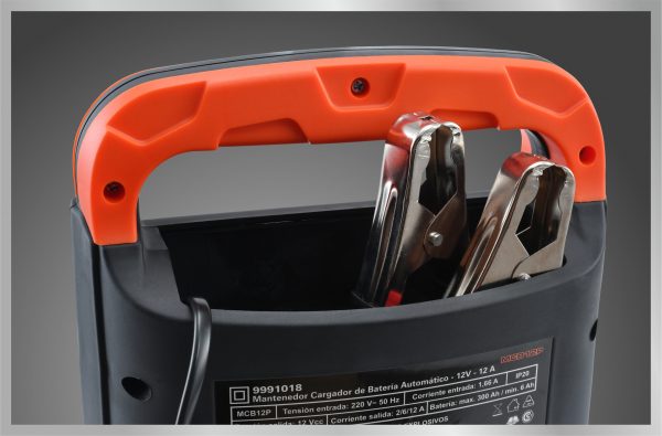 Mantenedor - Cargador de Baterias Automatico 12 V - 12 A - Imagen 3