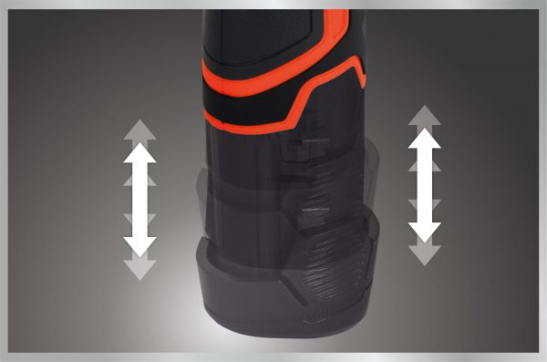 TALADRO PERCUTOR/ATORNILLADOR A BATERÍA - RECARGABLE -REVERSIBLE - Imagen 2