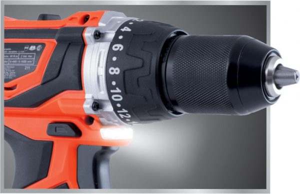 Taladro Percutor a Batería Recargable Reversible 13 mm - Flex One - Imagen 4