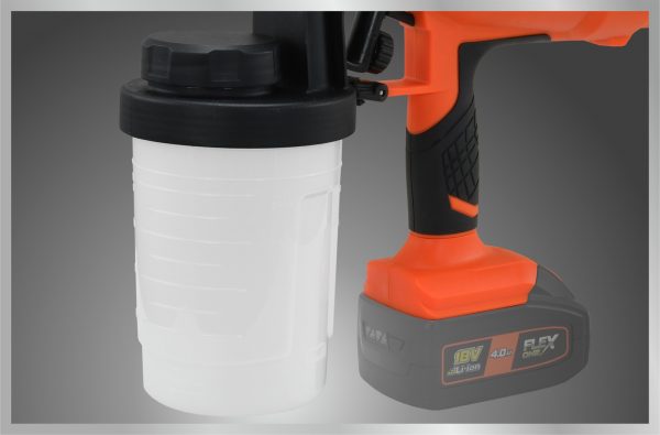 Pistola Para Pintar a Batería Recargable 18V HVLP - Flex One - Imagen 2