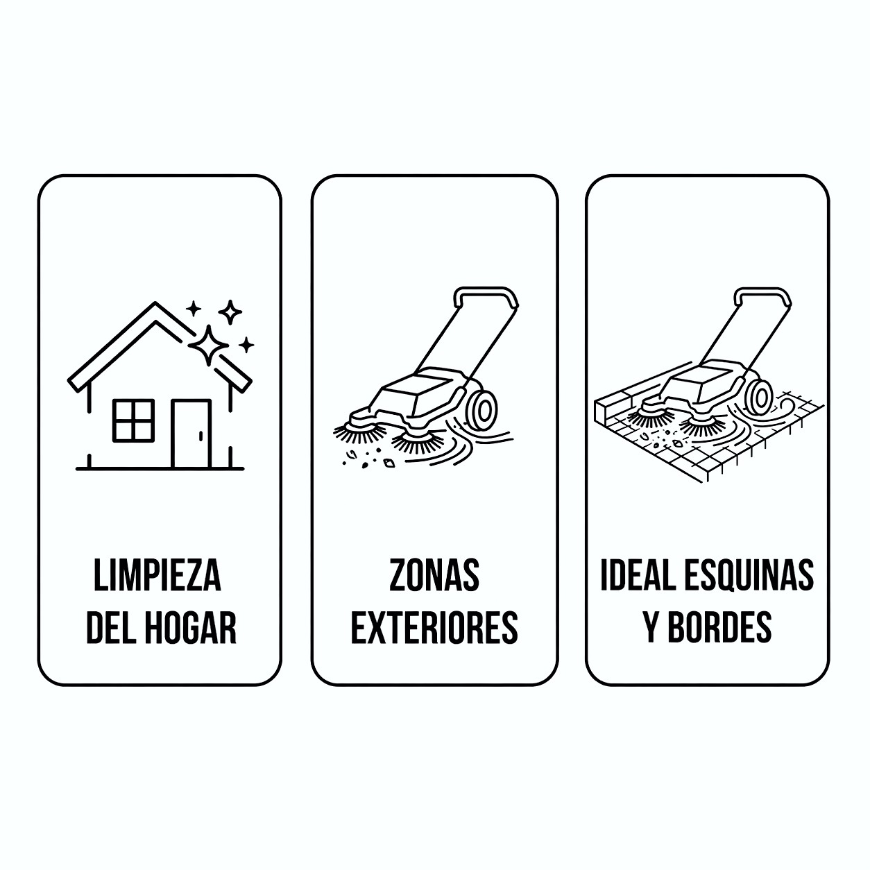 Barredora Manual De Empuje 24 Litros 680 Mm Dowen Pagio 2 Barredora Manual De Empuje 24 Litros 680 Mm - Imagen 2