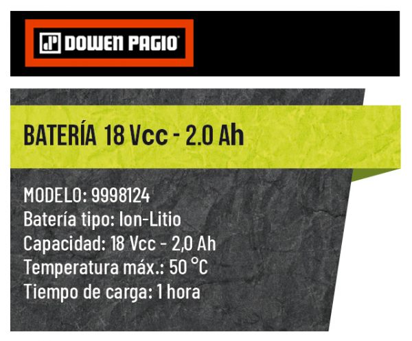 Batería FLEX ONE 2,0 Ah - Imagen 2