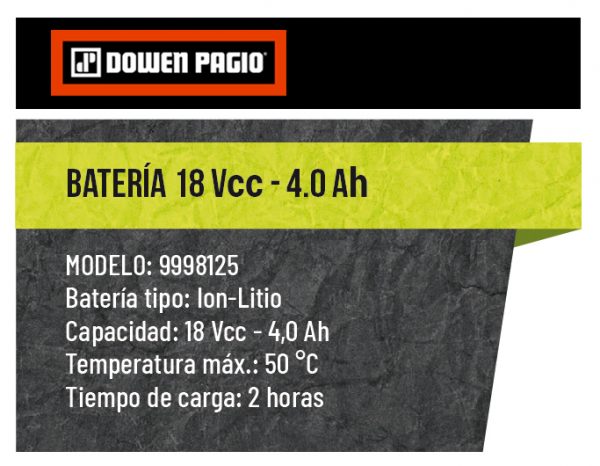 Batería FLEX ONE 4,0AH - Imagen 2