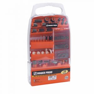Set de accesorios Minitornos de 118 piezas